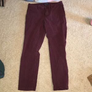 Men’s Maroon American Eagle Pants